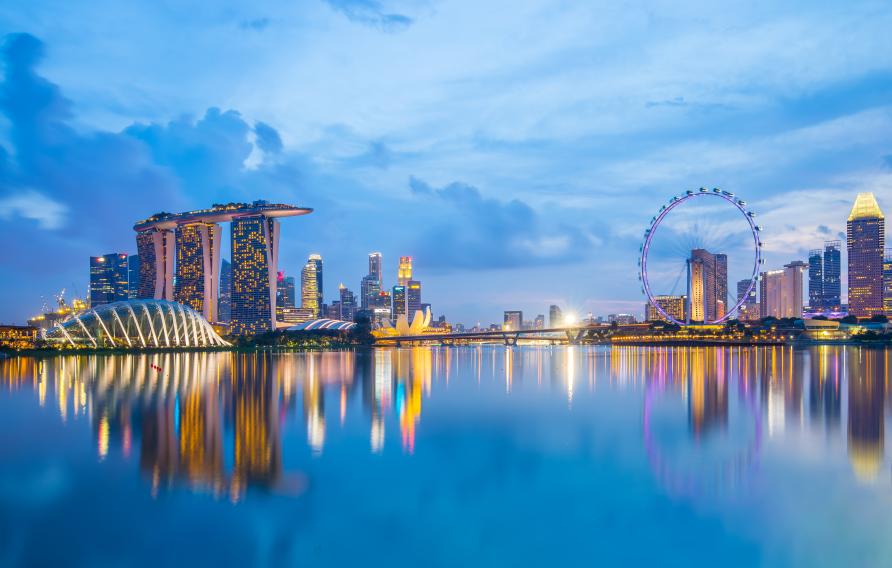 新加坡的天际线