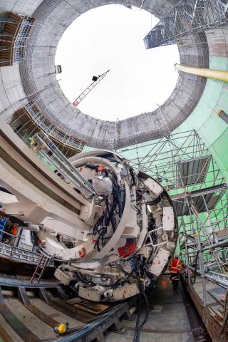 Mangere_Pumping_Station_Shaft view 2 -中央拦截器