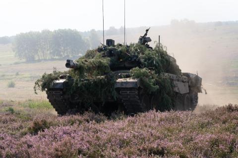 挑战者坦克由国防部提供