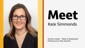 Kate Simmonds, Section Leader Water and Wastewater Infrastructure, New Zealand