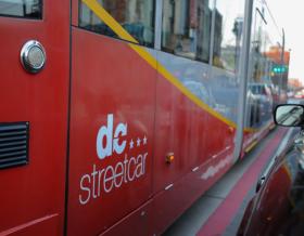 DC Streetcar courtesy of the District Department of Transportation