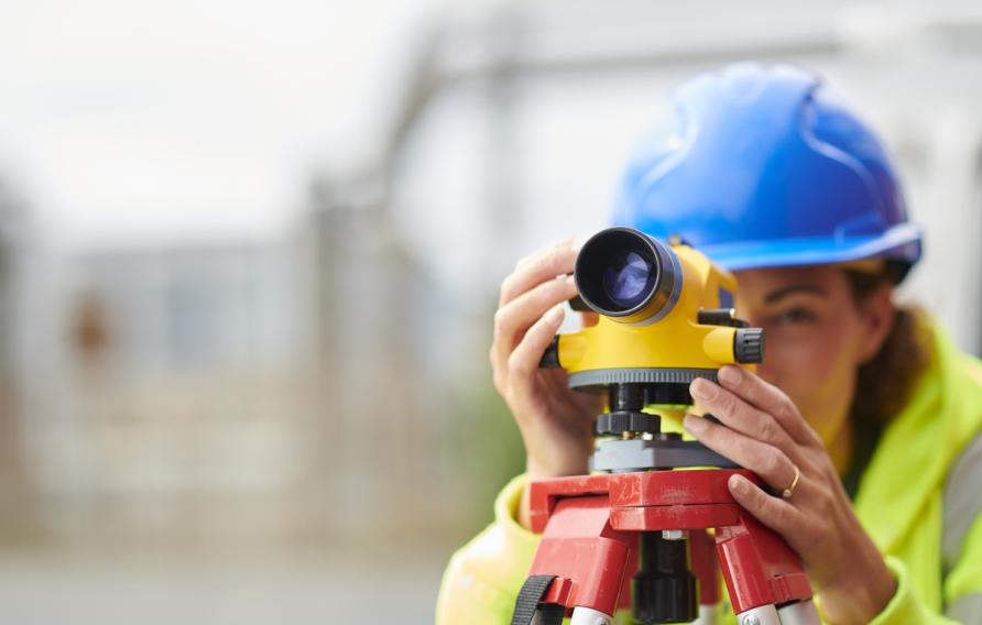 female surveyor