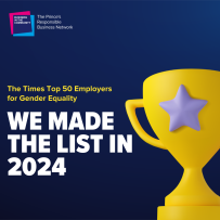 The Times Top 50 Employers For Gender Equality We Made the List in 2024