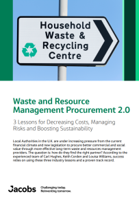 Waste and Resource Management Procurement 2.0 Paper Preview