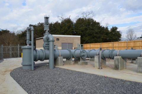 Pump station 3, a 24 million gallon per day wastewater pump station, was constructed to facilitate the closure of the Central Wastewater Treatment Plant