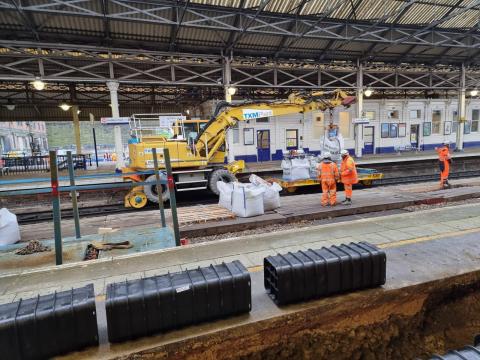 Transpennine Route Upgrade Huddersfield Station