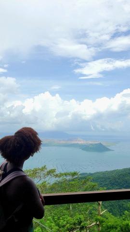 My first solo trip to Tagaytay to see Taal Volcano Island.