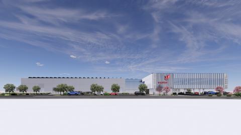 South Brooklyn Marine Terminal front rendering