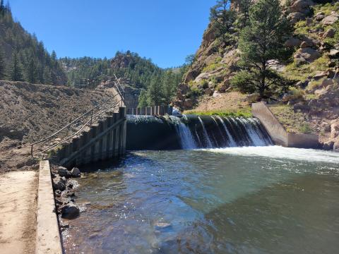 Lake George Diversion Dam