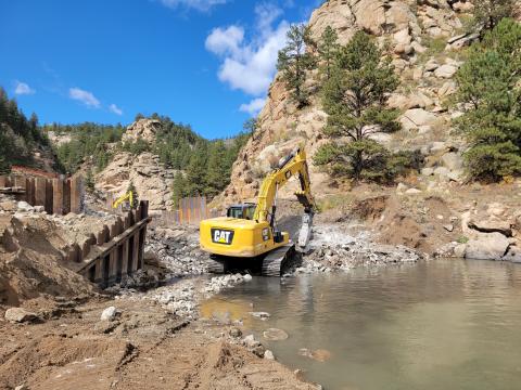 Lake George Diversion Dam