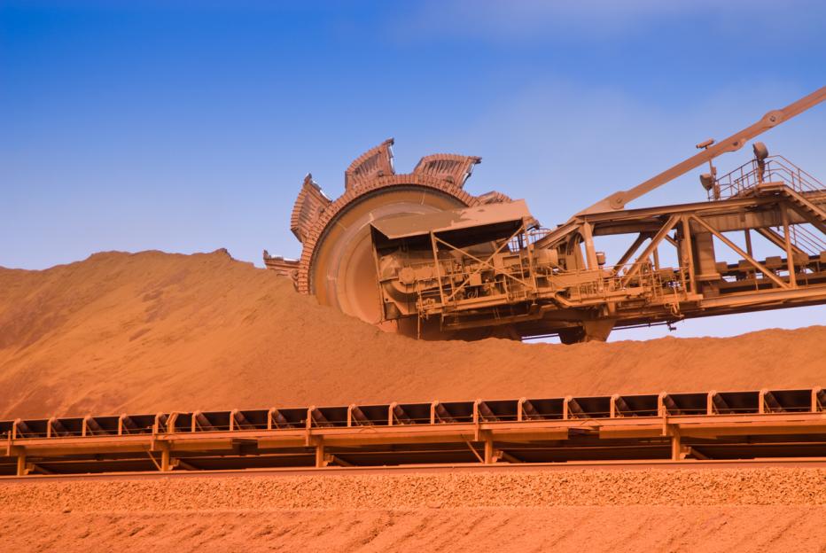 Iron Ore Mine Site Port Hedland Western Australia