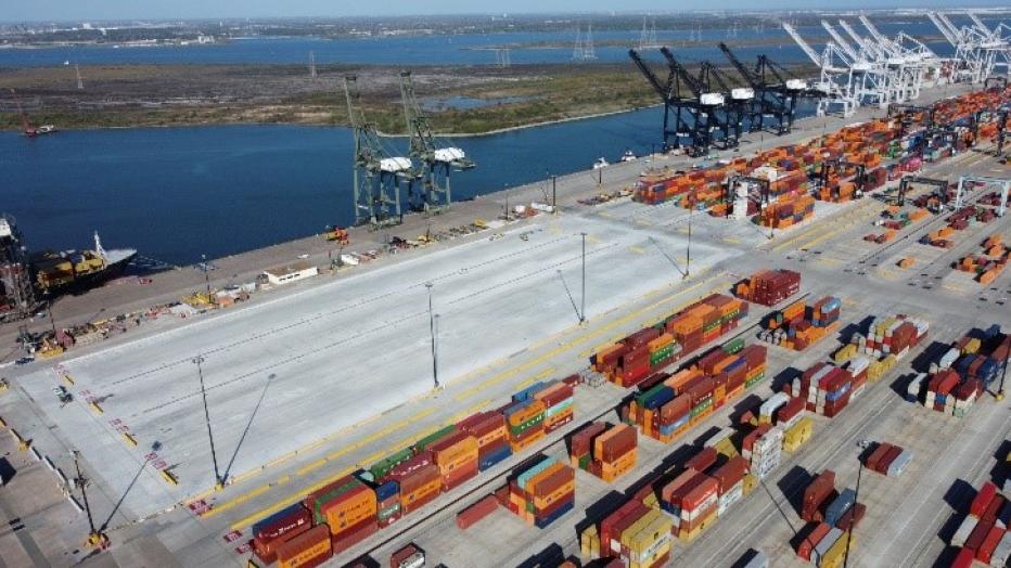 Barbours Cut Container Terminal reconstruction