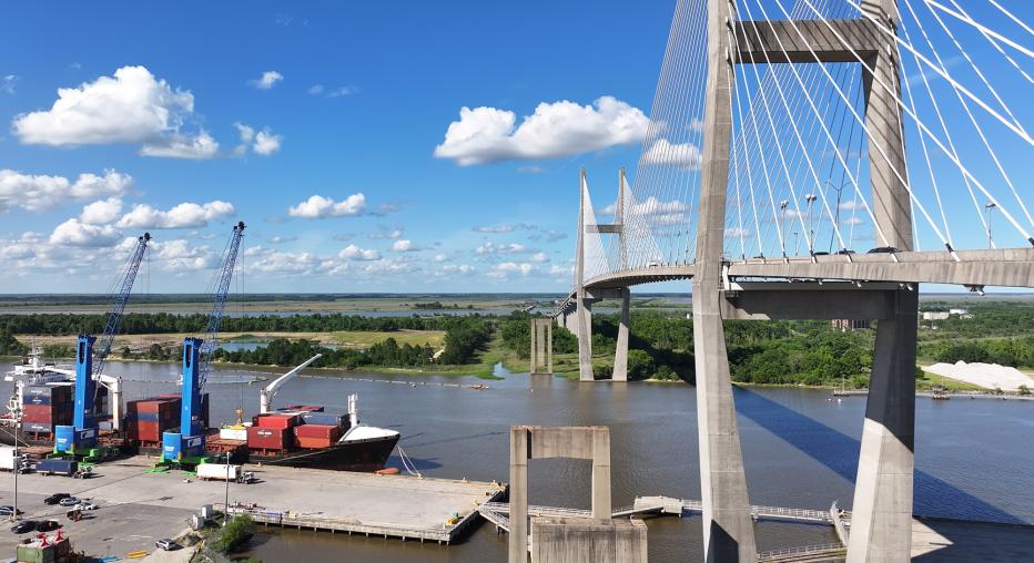 Talmadge Bridge courtesy of the Georgia Department of Transportation